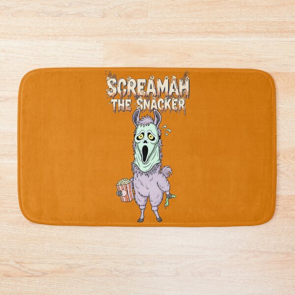 Item preview, Screamah the Snacker — Ghost Mask Llama Shirt designed and sold by Printed Mistakes.