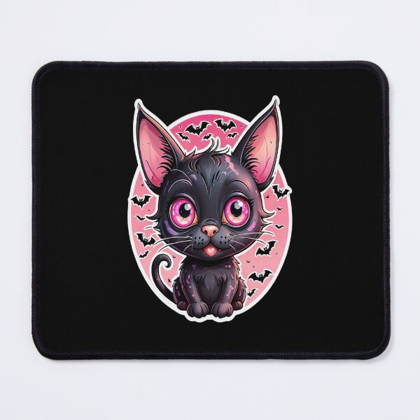 Item preview, Magic cat, Halloween Themed Print, Colored Graphics designed and sold by artdragongift 15.