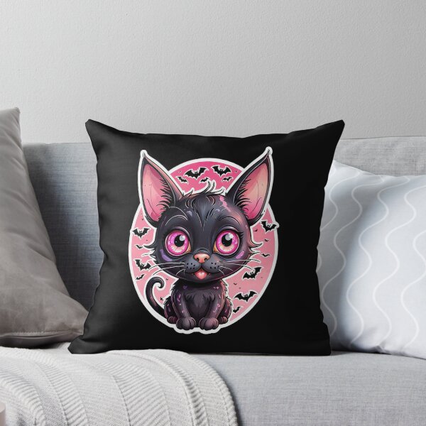 Item preview, Magic cat, Halloween Themed Print, Colored Graphics designed and sold by artdragongift 15.