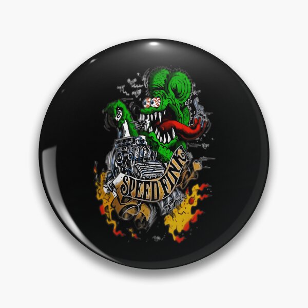 Item preview, Cartoon Groovy Rat Rod Hot Vintage Monster designed and sold by Kurt-Gigantic.
