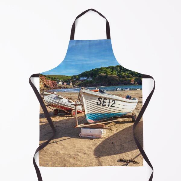 Item preview, Hope Cove, Devon, Boats Resting on Sandy Shore designed and sold by Paul Thompson Photography.