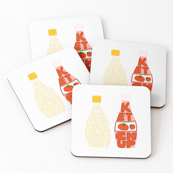 Item preview, Mayonnaise and Ketchup designed and sold by superbaechoo.