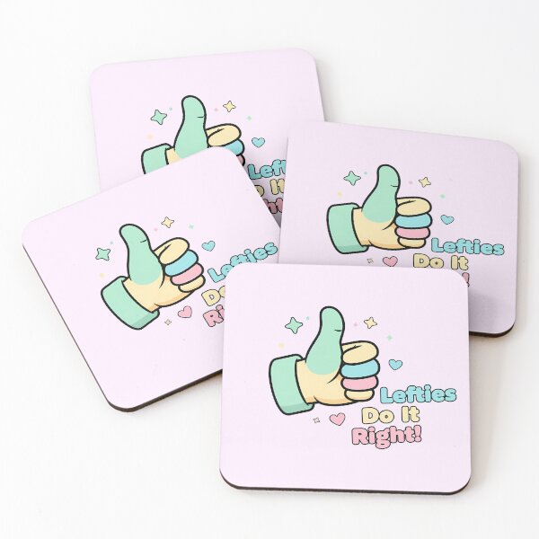 Item preview, Lefties Do It Right Sticker – National Left Handers Day designed and sold by Vrixat.
