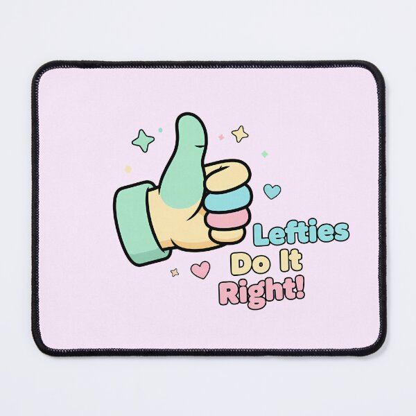 Item preview, Lefties Do It Right Sticker – National Left Handers Day designed and sold by Vrixat.