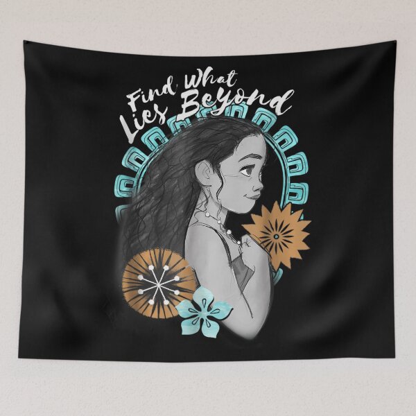 Item preview, Island Ocean with Girl Vintage Waves Cartoon Tropical designed and sold by Rodolfo-Garment.