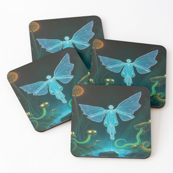Item preview, Hybrid Horizon – between wildlife & unknown life: glowing soul meets serpent shadows designed and sold by FotoworldEdel.