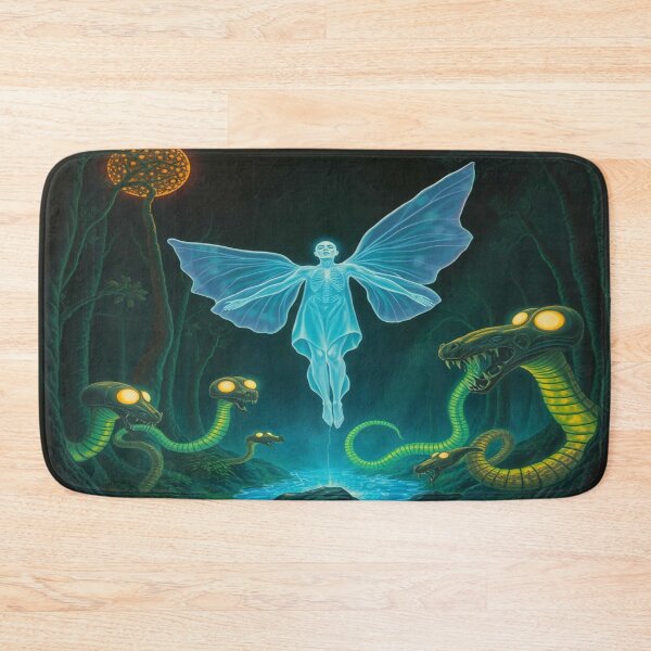 Item preview, Hybrid Horizon – between wildlife & unknown life: glowing soul meets serpent shadows designed and sold by FotoworldEdel.