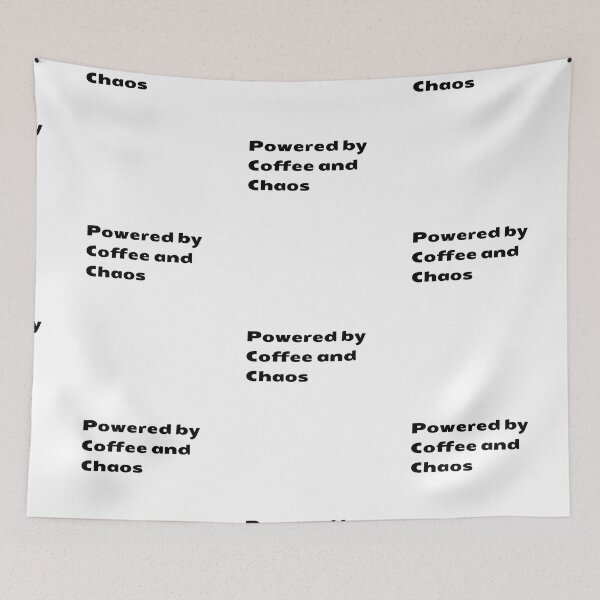 Item preview, Powered by Coffee and Chaos Pt.2 designed and sold by GeroZi.