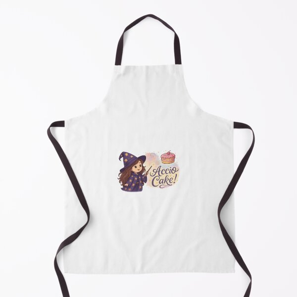 Item preview, Accio Cake! – Cute Witch/Wizard Birthday Design designed and sold by The Black Cat Coven GB.