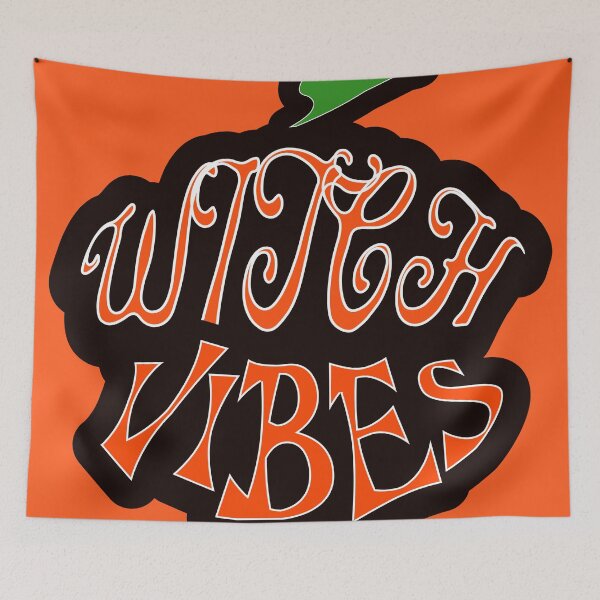 Item preview, Witch Vibes Retro Halloween Typography designed and sold by WojcikDesigners.