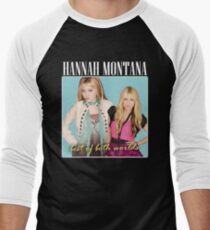 Hannah Montana - 90's inspired design Men's Baseball ¾ T-Shirt