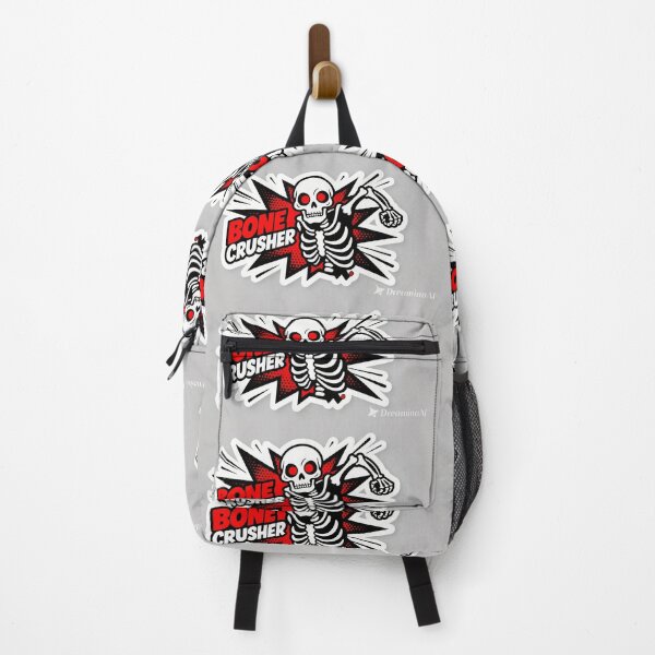 Item preview, Bone Crusher Anime Skeleton – Overpowered Hero Sticker designed and sold by Artritz.