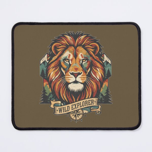 Item preview, Lion - The Wild Explorer designed and sold by Studio Yvonne .