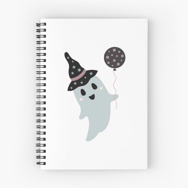 Aperçu de l'œuvre Motif mignon de fantôme d'Halloween créée et vendue par Julza Art.