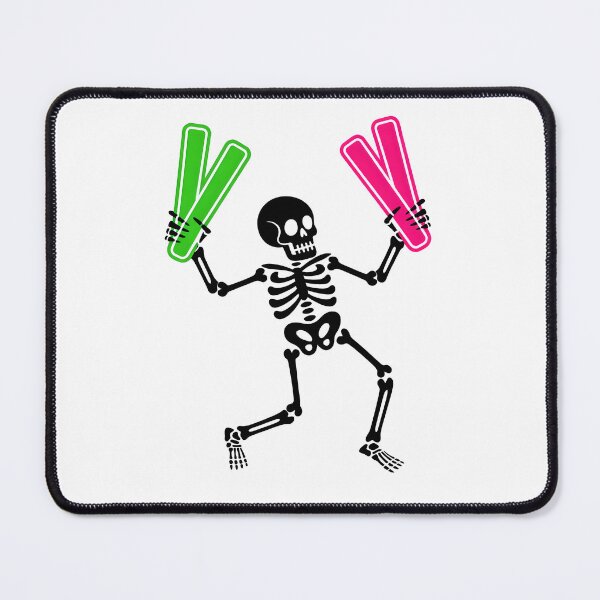 Item preview, Neon Rave Skeleton Dance Party Glow Stick designed and sold by Shoot-The-Moon.