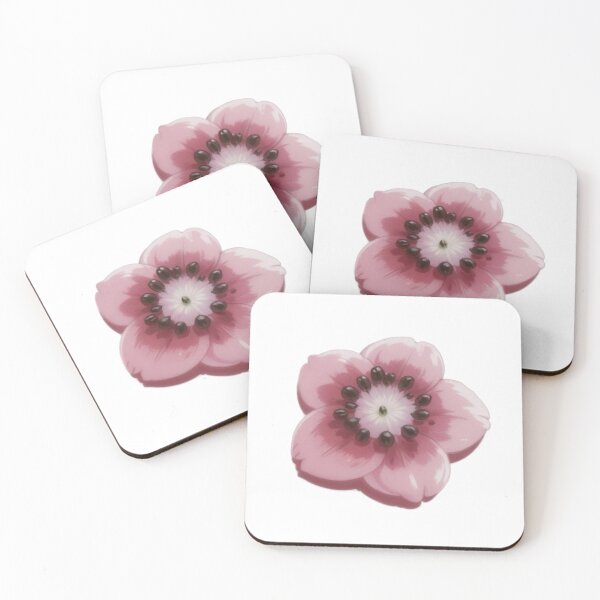 Item preview, pink kiwi flower designed and sold by viviofthevalley.