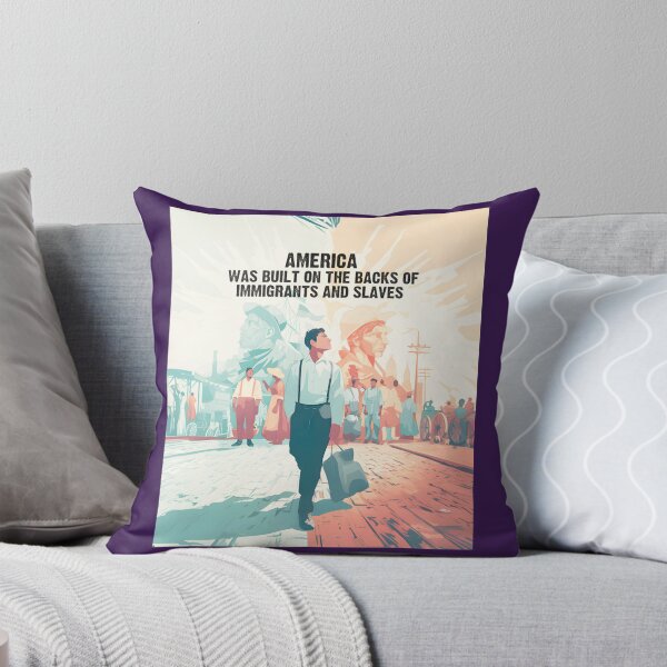 Item preview, America Built by Immigrants & Laborers | PERFECT GIFT FOR YOU AND FRIENDS designed and sold by TiborBako.
