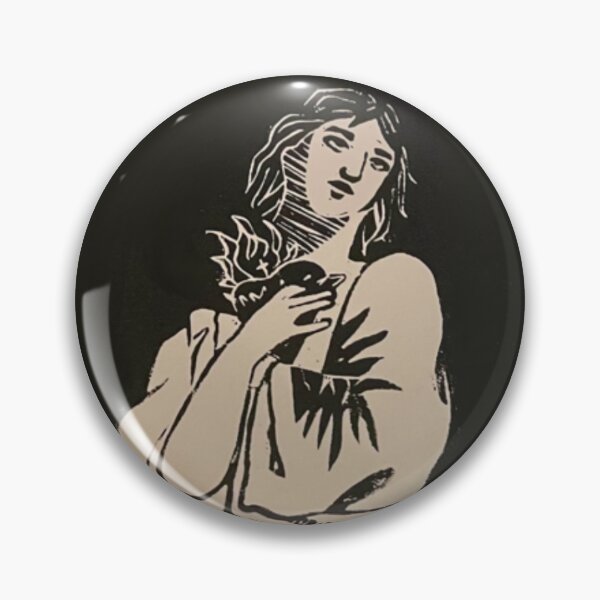 Item preview, Joan of Arc - Linoprint designed and sold by fates-ink.