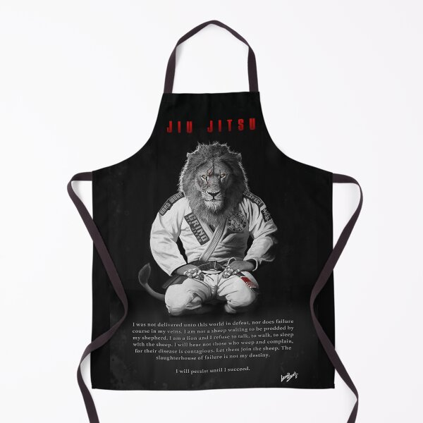 Item preview, Kneeling Jiu Jitsu Lion designed and sold by BradleyBoloi.
