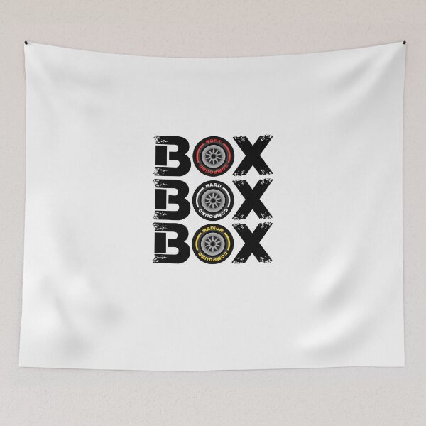 Item preview, Box Box Box F1 Tyre Compound V2 Design designed and sold by EckhardVetter.