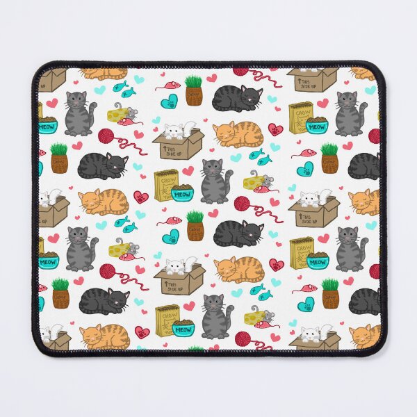 Item preview, Kitty Cat Stickers | Cat Pattern | Cozy Cats | Gift for Cat Lovers designed and sold by ScribbL-ScrabbL.