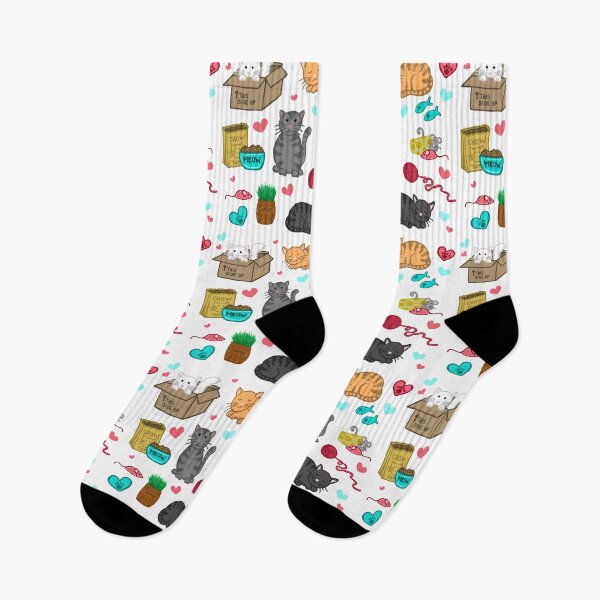 Item preview, Kitty Cat Stickers | Cat Pattern | Cozy Cats | Gift for Cat Lovers designed and sold by ScribbL-ScrabbL.