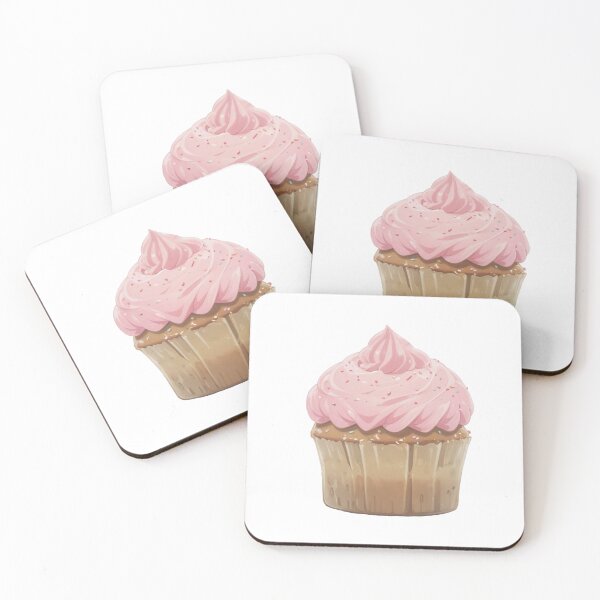 Item preview, pink coquette cupcake  designed and sold by viviofthevalley.