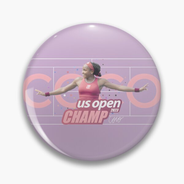 Aperçu de l'œuvre Coco Gauff, championne de l'US Open 2023, pose victorieuse | Cadeau idéal pour vous et vos amis créée et vendue par ThulaniNcube.
