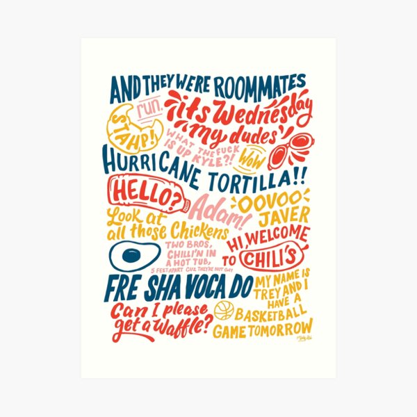 Vine app art Art Print