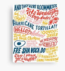 Vine app art Canvas Print