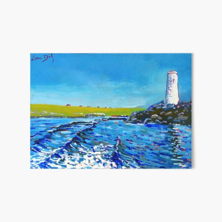 Inishbofin Harbour Art Board Print