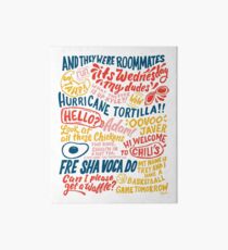 Vine app art Art Board Print