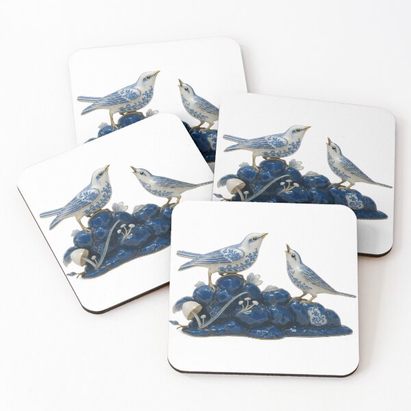 Item preview, Porcelain American Pipit Bird Design designed and sold by Avid Imprints.