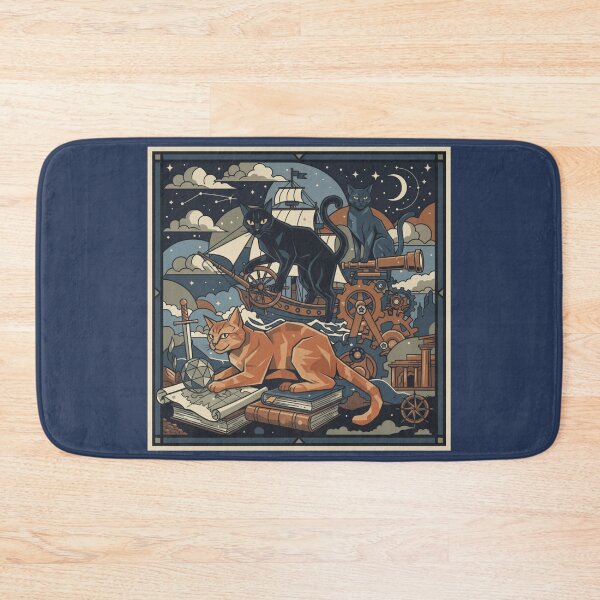 Item preview, Cyber ​​cats on a night out designed and sold by Studio Yvonne .