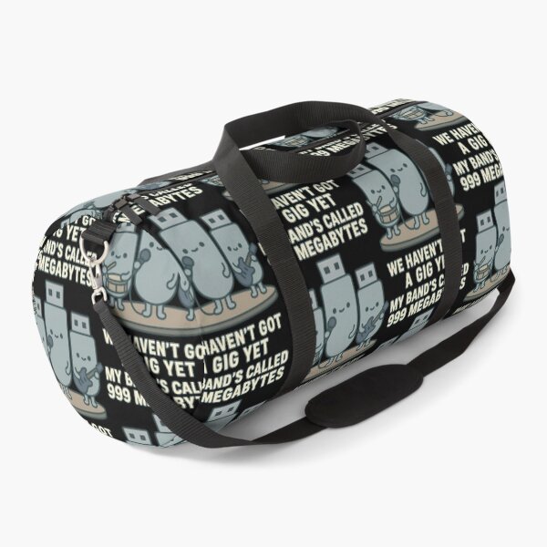 Item preview, 999 Megabytes Band – Funny Tech and Music Pun Design designed and sold by TeeTimeTreasure.