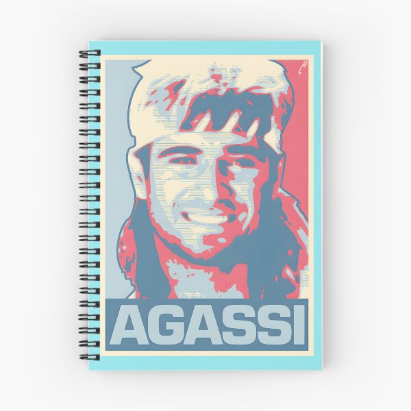 Artikelvorschau, Retro Agassi Portrait | PERFEKTES GESCHENK FÜR SIE UND FREUNDE entworfen und verkauft von ThulaniNcube.