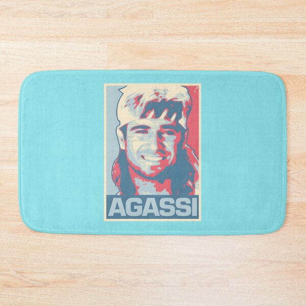 Item preview, Retro Agassi Portrait | PERFECT GIFT FOR YOU AND FRIENDS designed and sold by ThulaniNcube.