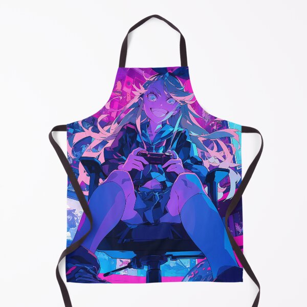 Item preview,  Nui Harime Kill la Kill Chaotic Neon Gamer Thrill Anime Girl Waifu designed and sold by HumbertoValveno.