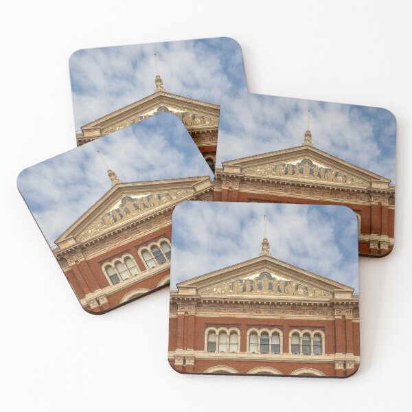 Item preview, Golden mosaic pediment at Victoria and Albert Museum designed and sold by bailey-cooper.