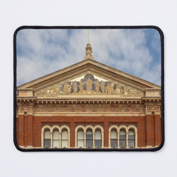 Item preview, Golden mosaic pediment at Victoria and Albert Museum designed and sold by bailey-cooper.