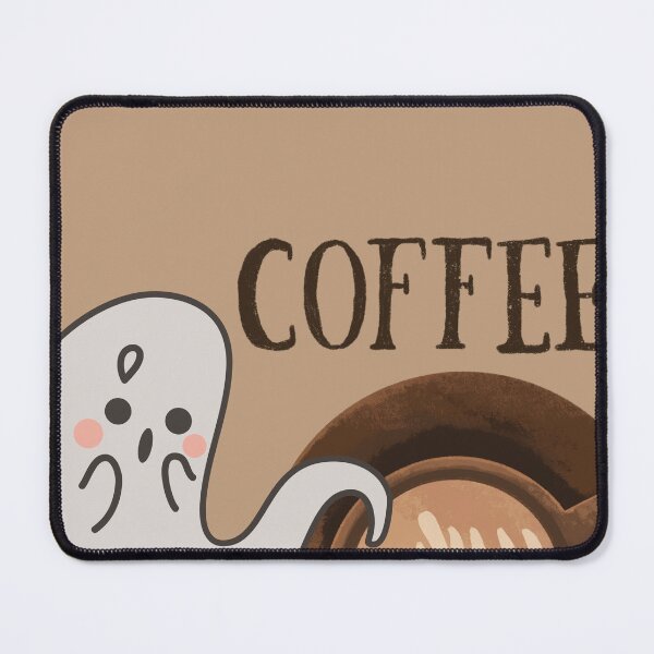 Item preview, Halloween Cute and Spooky Ghost with Coffee designed and sold by Furkan Al-Gburi.