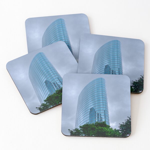 Item preview, Glass Facade Office Tower in Tokyo City Skyline designed and sold by Pix4Japan.