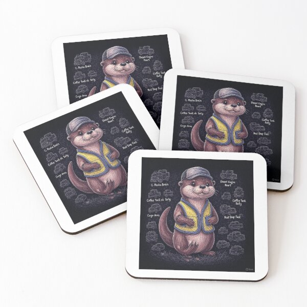 Item preview, Road King Otter – Highway Humor designed and sold by SHOP SOUS⭐⭐⭐⭐⭐.