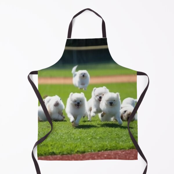 Item preview, Tribal Home Run Paws – Dogs Playing Baseball with Hmong Pattern designed and sold by PimTribe.