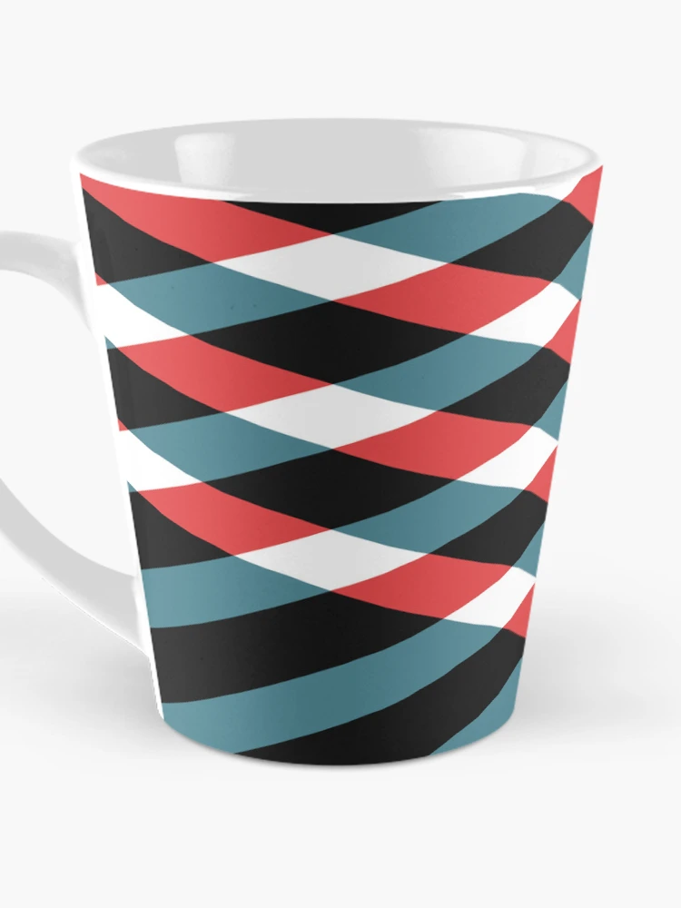 Thumbnail 3 of 4, Coffee Mug, Abstract Design - Lines designed and sold by RWT-Design.