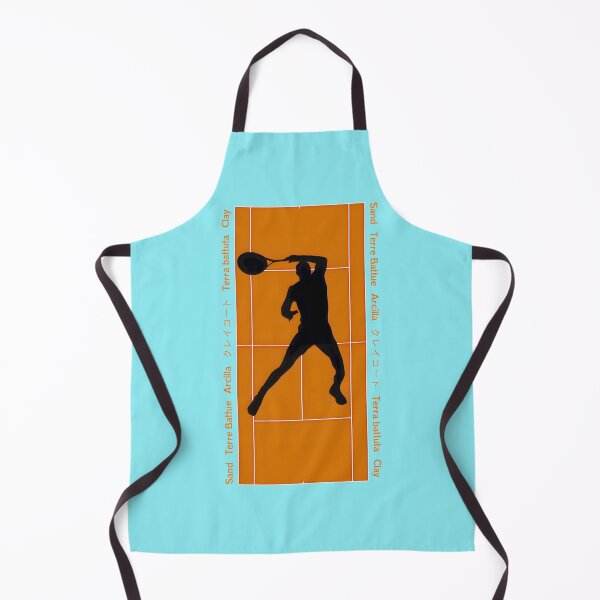 Item preview, Tennis Player Forehand Smash on Clay Court | PERFECT GIFT FOR YOU AND FRIENDS designed and sold by ThulaniNcube.