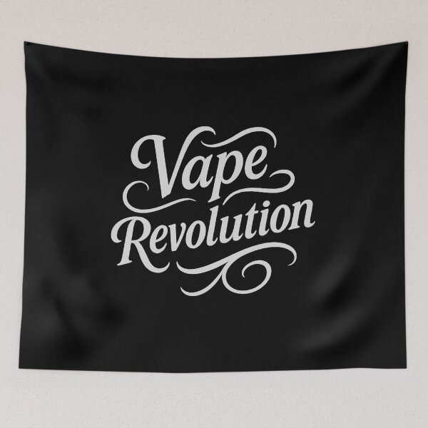 Artikelvorschau, Vape Revolution – Tattoo Style Lettering entworfen und verkauft von House of Taste Designs.