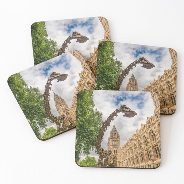 Item preview, Diplodocus dinosaur sculpture outside the Natural History Museum designed and sold by bailey-cooper.