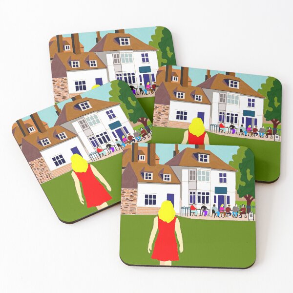 Item preview, Walking by the Bell Tower Cafe  designed and sold by SJHorsfall.