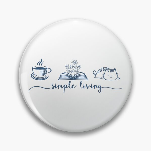 Item preview, Coffee Books Cats - Simple Living designed and sold by Primroaddesigns.